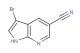 3-bromo-1H-pyrrolo[2,3-b]pyridine-5-carbonitrile