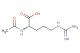 (2S)-5-carbamimidamido-2-acetamidopentanoic acid