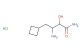 3-amino-4-cyclobutyl-2-hydroxybutanamide hydrochloride