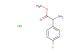 methyl amino(4-fluorophenyl)acetate hydrochloride