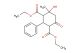 diethyl 4-hydroxy-4-methyl-6-oxo-2-phenylcyclohexane-1,3-dicarboxylate