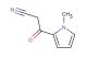 3-(1-methyl-1H-pyrrol-2-yl)-3-oxopropanenitrile