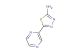 5-(2-pyrazinyl)-1,3,4-thiadiazol-2-amine