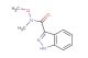 n-methoxy-N-methyl-1H-indazole-3-carboxamide