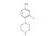 3-chloro-4-(piperazin-1-yl)aniline