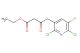 ethyl 4-(2,6-dichloro-5-fluoropyridin-3-yl)-3-oxobutanoate