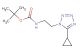 tert-butyl (2-(5-cyclopropyl-1H-tetrazol-1-yl)ethyl)carbamate