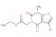 ethyl 2-(5-bromo-1-methyl-2,4-dioxo-1,4-dihydrothieno[2,3-d]pyrimidin-3(2H)-yl)acetate