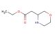 ethyl 2-(morpholin-3-yl)acetate