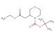 tert-butyl 3-(2-ethoxy-2-oxoethyl)morpholine-4-carboxylate