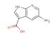 5-amino-1H-pyrrolo[2,3-b]pyridine-3-carboxylic acid