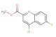 methyl 4-chloro-6-fluoroquinoline-2-carboxylate