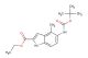 ethyl 5-((tert-butoxycarbonyl)amino)-4-methyl-1H-indole-2-carboxylate