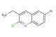 6-bromo-2-chloro-3-ethylquinoline