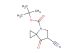 tert-butyl 6-cyano-7-oxo-4-azaspiro[2.4]heptane-4-carboxylate