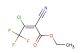 ethyl (2E)-3-chloro-2-cyano-4,4,4-trifluorobut-2-enoate