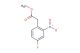 methyl 2-(4-fluoro-2-nitrophenyl)acetate
