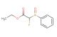 ethyl 2-(benzenesulfinyl)-2-fluoroacetate