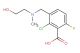 2-chloro-6-fluoro-3-(((2-hydroxyethyl)(methyl)amino)methyl)benzoic acid