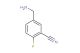 5-(aminomethyl)-2-fluorobenzonitrile