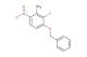 3-(benzyloxy)-2-fluoro-6-nitroaniline