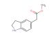 methyl 2-(2,3-dihydro-1H-indol-5-yl)acetate