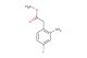 methyl 2-(2-amino-4-fluorophenyl)acetate