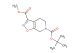 6-tert-butyl 3-methyl 4H,5H,6H,7H-[1,2]oxazolo[5,4-c]pyridine-3,6-dicarboxylate