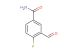 4-fluoro-3-formylbenzamide