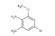 4-bromo-2-methyl-6-methoxyaniline