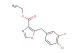 ethyl 5-(4-chloro-3-fluorobenzyl)oxazole-4-carboxylate