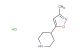 3-methyl-5-(piperidin-4-yl)isoxazole hydrochloride