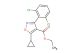 ethyl 3-(2,6-dichlorophenyl)-5-cyclopropylisoxazole-4-carboxylate