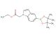 ethyl 2-(5-(4,4,5,5-tetramethyl-1,3,2-dioxaborolan-2-yl)-1H-indol-1-yl)acetate