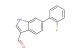 6-(2-fluorophenyl)-1H-indole-3-carbaldehyde