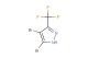 4,5-dibromo-3-(trifluoromethyl)-1H-pyrazole