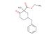 3-methyl-4-oxo-1-(phenylmethyl)-3-piperidinecarboxylic acid ethyl ester