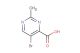 5-bromo-2-methyl-4-pyrimidinecarboxylic acid