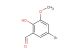 5-bromo-2-hydroxy-3-methoxybenzaldehyde