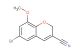6-bromo-8-methoxy-2H-chromene-3-carbonitrile