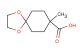 8-methyl-1,4-dioxaspiro[4.5]decane-8-carboxylic acid