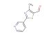 4-methyl-2-pyrid-3-yl-1,3-thiazole-5-carbaldehyde
