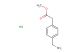 methyl 2-(4-(aminomethyl)phenyl)acetate hydrochloride