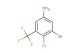 3-bromo-4-chloro-5-(trifluoromethyl)aniline