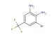 3-bromo-4,5-diaminobenzotrifluoride