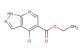 4-chloro-1H-pyrazolo[3,4-b]pyridine-5-carboxylic acid ethyl ester