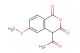 4-acetyl-6-methoxy-1H-2-benzopyran-1,3(4H)-dione