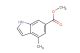 4-methyl-1H-indole-6-carboxylic acid methyl ester