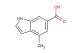 4-methyl-1H-indole-6-carboxylic acid