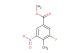 3-fluoro-4-methyl-5-nitro-benzoic acid methyl ester